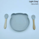 Tigela de silicone em formato de urso