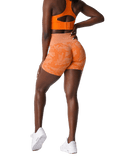 Shorts sem costura camuflado