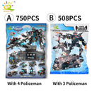 Brinquedo Blocos De Montar Swat